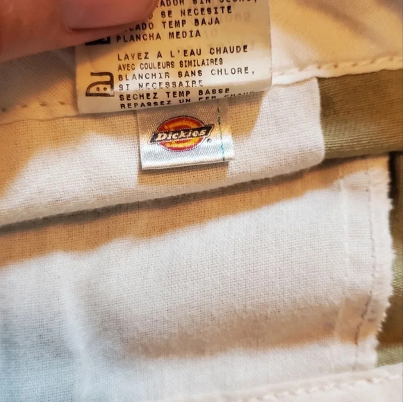 Dickies Original 874 Tan Distressed Work Pants Size‎ 38 x 32 - Picture 5 of 9